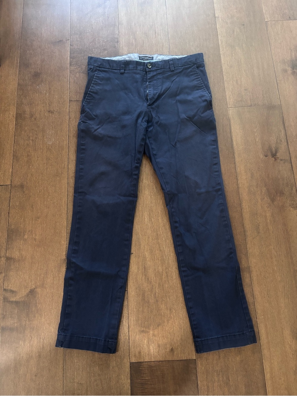 Banana Republic Navy Blue Men's Chinos